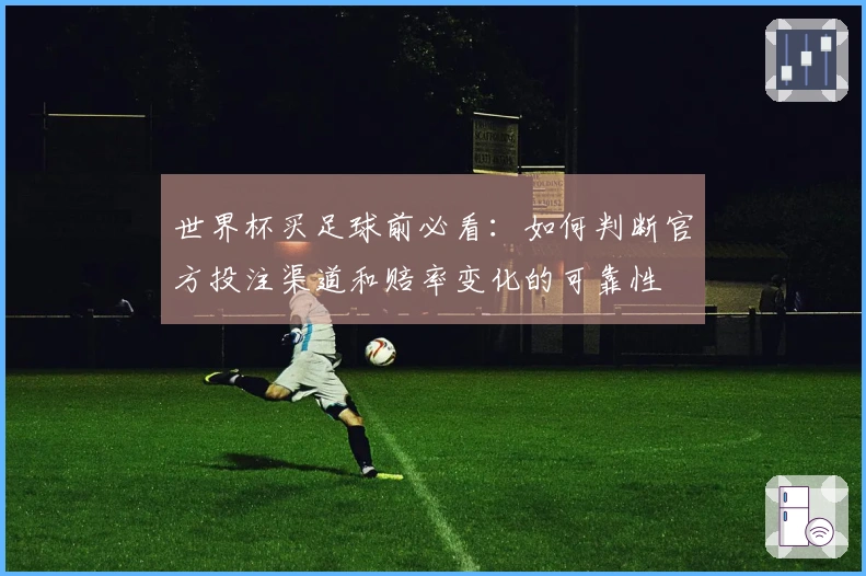 世界杯买足球前必看：如何判断官方投注渠道和赔率变化的可靠性