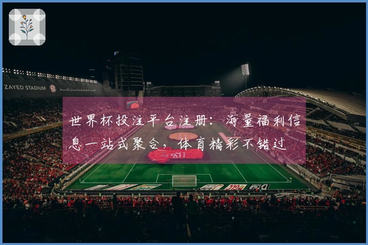 世界杯投注平台注册:海量福利信息一站式聚合,体育精彩不错过