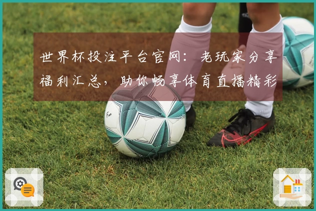 世界杯投注平台官网:老玩家分享福利汇总,助你畅享体育直播精彩赛事。